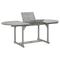 vidaXL Garden Table Grey 200x100x75 cm Solid Acacia Wood