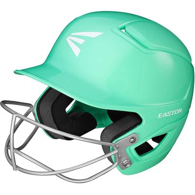 Easton Alpha Fastpitch Tee Ball Batting Helmet with Softball Mask Mint Green