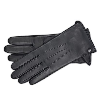 brands - ROECKL Handschuhe Talinn Damen Leder Touch-Funktion Classic Navy