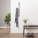 Brayden Studio® Metal 5 - Hook Wall Mounted Coat Rack Metal in Gray | 30 H x 6.5 W x 4.75 D in | Wayfair 9755B21E91174CF1A2B209A764A8A54E