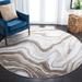 Gray/Yellow 63 x 0.47 in Indoor Area Rug - Orren Ellis McVicar Abstract Area Rug in Gold/Gray | 63 W x 0.47 D in | Wayfair