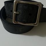 Levi's Accessories | Levi Women's Leather Vintage Belt | Color: Black | Size: Os