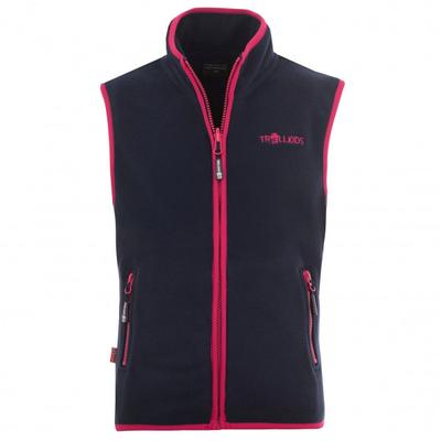 Trollkids - Kid's Arendal Vest - Fleeceweste Gr 92 blau