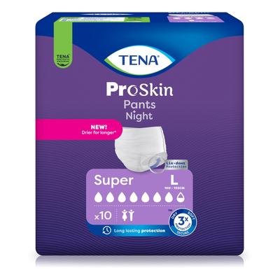 Tena Pants Night Super L bei Inkontinenz 10 St Einweghosen Image