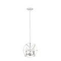 Z-Lite Cavallo 12 Inch 3 Light Mini Chandelier - 463-12HWH-BN