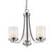 Z-Lite Willow 16 Inch 3 Light Mini Chandelier - 426-3C-CH