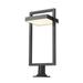 Z-Lite Luttrel 32 Inch Tall LED Outdoor Pier Lamp - 566PHXLR-533PM-BK-LE