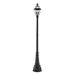 Z-Lite Westover 102 Inch Tall 3 Light Outdoor Post Lamp - 580PHB-564P-BK