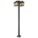 Z-Lite Holbrook 99 Inch Tall 4 Light Outdoor Post Lamp - 507-4-536P-ORB