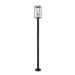 Z-Lite Dunbroch 101 Inch Tall Outdoor Post Lamp - 584PHBR-567P-BK