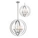 Z-Lite Ashling 24 Inch 6 Light Chandelier - 6002-6L-BN