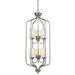 Z-Lite Cardinal 15 Inch 6 Light Mini Chandelier - 434-40-BN