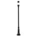 Z-Lite Luminata 113 Inch Tall LED Outdoor Post Lamp - 553PHB-518P-BK-LED