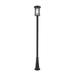 Z-Lite Jordan 114 Inch Tall Outdoor Post Lamp - 570PHXL-519P-BK