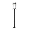 Z-Lite Luttrel 104 Inch Tall LED Outdoor Post Lamp - 566PHXLR-567P-BK-LED