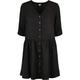 Urban Classics Damen Ladies Babydoll Shirt Dress Kleid, Schwarz, M
