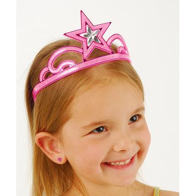 Story Book Wishes Crowns and Tiaras Pink - Pink Gl...