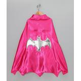 Story Book Wishes Girls' Capes Hot - Hot Pink Bat Cape - Girls