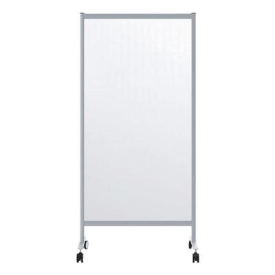 Paperflow Mobile Schutztrennwand 85,5 x 180 cm, 85.5x180x39 cm