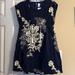 Brandy Melville Dresses | J Crew Embroidered Dress | Color: Blue/White | Size: Junior 14