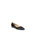 Women's Havana Flat by Naturalizer in Black Snake (Size 10 M)