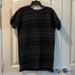 Zara Dresses | New Zara Tweed Black Stripes Gold Blue Red Dress S | Color: Black | Size: S