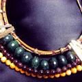 Anthropologie Jewelry | Anthropologie Statement Necklace | Color: Brown/Gold | Size: Os