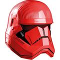 Rubie's Offizielle Disney Star Wars Ep 9, Red Stormtrooper-Maske, 2-teilig, Einheitsgröße für Erwachsene