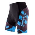 sponeed Men's Cycling Shorts Padded Biking Pants Underwear Pad Gel Cycle Tights US XXXL Blue