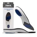 Tulis Plantar Fasciitis Insole with Full-Length Orthotic Shoe Inserts, Premium Arch Support and Shock Absorption for Men and Women, Multicolor, Large (1 Pair)