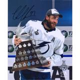 Victor Hedman Tampa Bay Lightning Autographed 8" x 10" 2020 Stanley Cup Champions Raising Conn Smythe Photograph