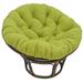 World Menagerie Indoor Lounge Outdoor Chair Cushion Polyester/Cotton Blend in Red/Green/Brown | 7 H x 52 W in | Wayfair