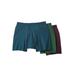 Men's Big & Tall Cotton Mid-Length Briefs 3-Pack by KingSize in Assorted Colors (Size 5XL) Underwear