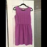 J. Crew Dresses | 3/$25 J. Crew Spring Lavender Sleeveless Dress | Color: Purple | Size: 6