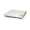 Cisco Catalyst 1000-8P-E-2G-L Netzwerk Switch, 8 GbE PoE+ Ports, 670W PoE Budget, 2 1G SFP/RJ-45 Kombi Ports, lüfterloser Betrieb, erweiterte eingeschränkte Lebenszeitgarantie (C1000-8P-E-2G-L)