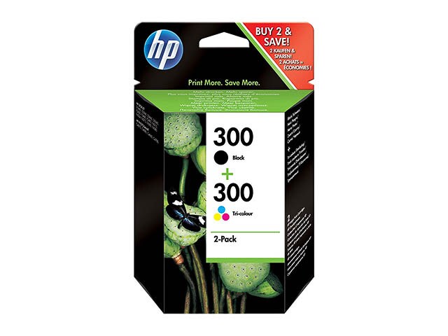 Tinten HEWLETT PACKARD CN637EE HP DJD2560 TINTE (2) BLK+COL Image