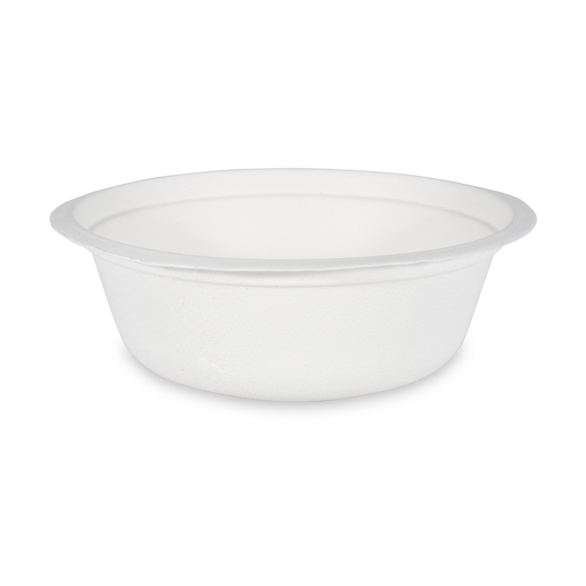 VEPATIM 250x Bio Suppenteller Salatschalen Schale rund Zuckerrohr 500ml O15.5 x 5.5cm Image