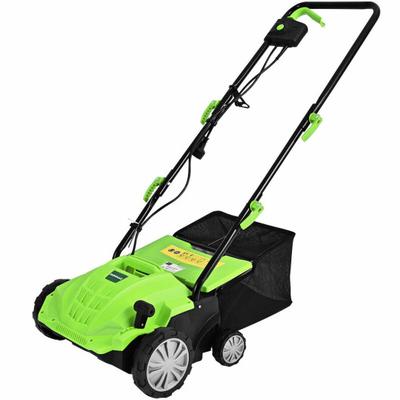 Costway 13 Inch 12 Amp Electric Scarifier with Col...