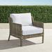 Seton Lounge Chair with Cushions - Resort Stripe Aruba, Standard - Frontgate