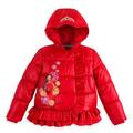 Disney Jackets & Coats | Euc Host Pickdisney Elena Puffy Red Jacket Size 3 | Color: Red | Size: 3 (Girls)