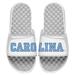 Men's ISlide White North Carolina Tar Heels Wordmark Split Slide Sandals