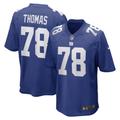 Men's Nike Andrew Thomas Royal New York Giants Player Game Jersey