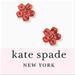 Kate Spade Accessories | Kate Spade New York Coral Flower Studs | Color: Pink/Red | Size: Os