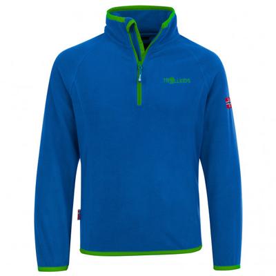 Trollkids - Kid's Nordland Half Zip - Fleecepullover Gr 110 blau