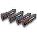 Kompatibel Canon 046H BK, C, M, Y / 1254C002, 1253C002, 1252C002, 1251C002 Sparset 4 Toner alle Farben von D&C