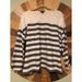 J. Crew Tops | J. Crew Long Sleeve Stripe Shirt | Color: Black/White | Size: Xl