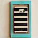 Kate Spade Accessories | Kate Spade Ny Samsung Galaxy S6 Hardshell Cell Phone Case Black White Stripe | Color: Black/White | Size: Samsung Galaxy S6