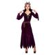 Smiffys 63027M Evil Queen Kostüm, Damen, Einfarbig, violett, M - UK Size 12-14