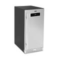 Whynter 2.9 cu.ft. Beer Keg Froster Beverage Refrigerator w/ Digital Control in Gray | 34 H x 15 W x 23.7 D in | Wayfair BEF-286SB