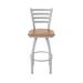 Holland Bar Stool Jackie Swivel Stool Wood/Metal in Gray | 39 H x 18 W x 18 D in | Wayfair 41036ANMedMpl